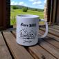 Preview: Keramiktasse Happy Camper personalisiert Kaffeebecher Teetasse Kaffeetasse - Artikel Nr. 1100083